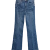 Vmtanna jeans met hoge taille en uitlopende pasvorm