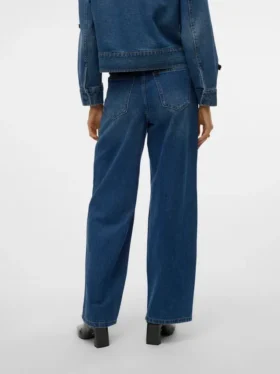 Vmtaylor jeans met middelhoge taille en baggy pasvorm