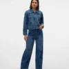Vmtaylor jeans met middelhoge taille en baggy pasvorm