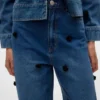 Vmtaylor jeans met middelhoge taille en baggy pasvorm
