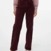 Vmtessa corduroy Jeans met hoge taille en wijde pasvorm