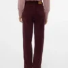 Vmtessa corduroy Jeans met hoge taille en wijde pasvorm