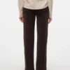 Vmtessa corduroy Jeans met hoge taille en wijde pasvorm