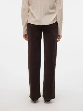 Vmtessa corduroy Jeans met hoge taille en wijde pasvorm
