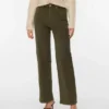 Vmtessa corduroy Jeans met hoge taille en wijde pasvorm
