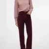 Vmtessa corduroy Jeans met hoge taille en wijde pasvorm