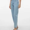 Vmtessa High Rise Mom Fit-Jeans