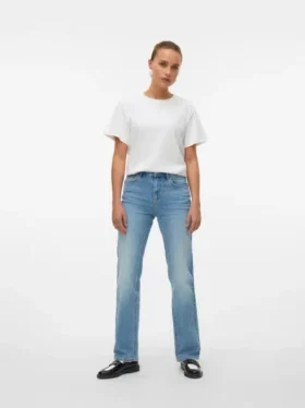 Vmtessa High Rise Straight Fit-Jeans