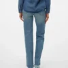 Vmtessa High Rise Straight Fit-Jeans