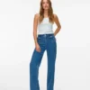 Vmtessa High Rise Wide Fit – Cropped Jeans
