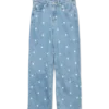 Vmtessa High Rise Wide Fit – Cropped Jeans