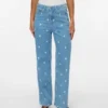Vmtessa High Rise Wide Fit – Cropped Jeans