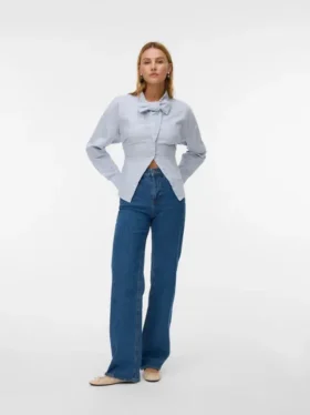 Vmtessa High Rise Wide Fit-Jeans