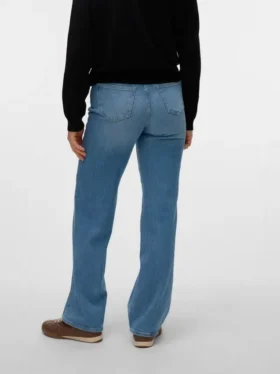 Vmtessa High Rise Wide Fit-Jeans