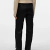 Vmtessa hooggetailleerde gecoate broek