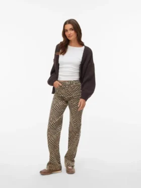Vmtessa-Jeans met hoge taille en wijde pijpen