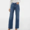 Vmtessa-jeans met hoge taille en wijde pijpen
