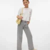Vmtessa-Jeans met hoge taille en wijde pijpen