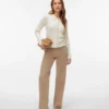Vmtessa-jeans met hoge taille en wijde pijpen