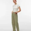 Vmtessa-jeans met hoge taille en wijde pijpen