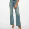 Vmtessa-Jeans met hoge taille en wijde pijpen