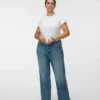 Vmtessa-Jeans met hoge taille en wijde pijpen