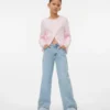 Vmtessa-Jeans met hoge taille en wijde pijpen