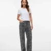 Vmtessa-Jeans met hoge taille en wijde pijpen