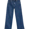 Vmtessa-Jeans met hoge taille en wijde pijpen