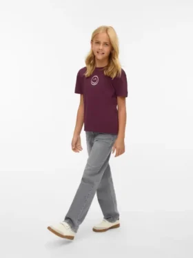 Vmtessa-Jeans met hoge taille en wijde pijpen