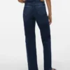 Vmtessa-jeans met hoge taille en wijde pijpen