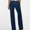 Vmtessa-Jeans met hoge taille en wijde pijpen