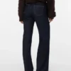 Vmtessa-jeans met hoge taille en wijde pijpen