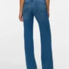 Vmtessa-Jeans met hoge taille en wijde pijpen