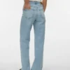 Vmtessa-jeans met hoge taille en wijde pijpen