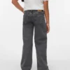 Vmtessa-Jeans met hoge taille en wijde pijpen