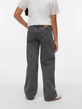 Vmtessa-Jeans met hoge taille en wijde pijpen