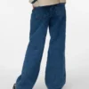 Vmtessa-Jeans met hoge taille en wijde pijpen