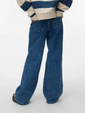 Vmtessa-Jeans met hoge taille en wijde pijpen