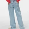 Vmtessa-Jeans met hoge taille en wijde pijpen