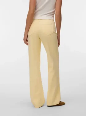 Vmtessa-jeans met hoge taille en wijde pijpen