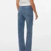 Vmtessa-Jeans met hoge taille en wijde pijpen