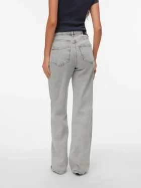 Vmtessa-Jeans met hoge taille en wijde pijpen