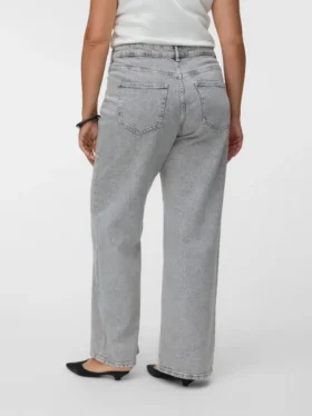 Vmtessa-Jeans met hoge taille en wijde pijpen
