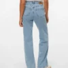 Vmtessa-Jeans met hoge taille en wijde pijpen