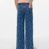 Vmtessa-Jeans met hoge taille en wijde pijpen