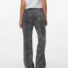 Vmtessa-Jeans met hoge taille en wijde pijpen