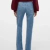 Vmtessa-Jeans met hoge taille en wijde pijpen