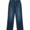 Vmtessa-jeans met hoge taille en wijde pijpen