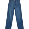 Vmtessa-jeans met hoge taille en wijde pijpen